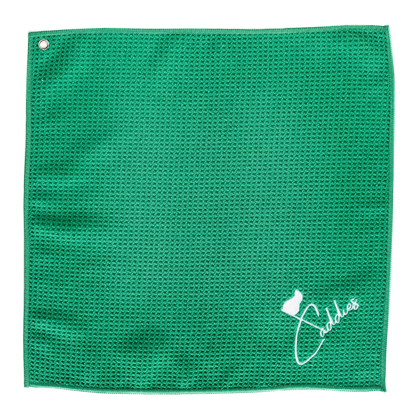 Green Microfiber Golf Towel