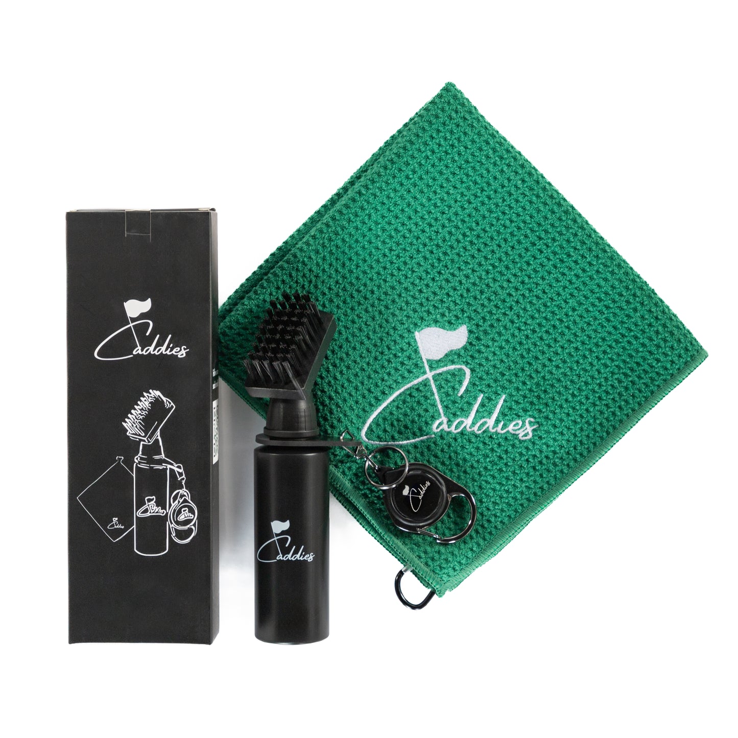 Caddies Club Cleaning Combo- Brush + Towel